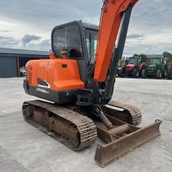 Doosan DX 60-9C C/W Rock Breaker