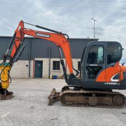 Doosan DX 60-9C C/W Rock Breaker