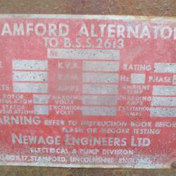 Stamford Tractor Driven 20 KVA